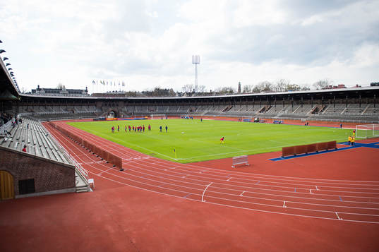 Interiör av Stockholms Stadion