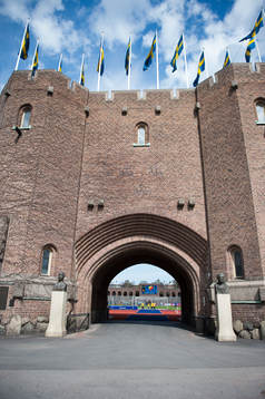 Entré till Stockholms Stadion