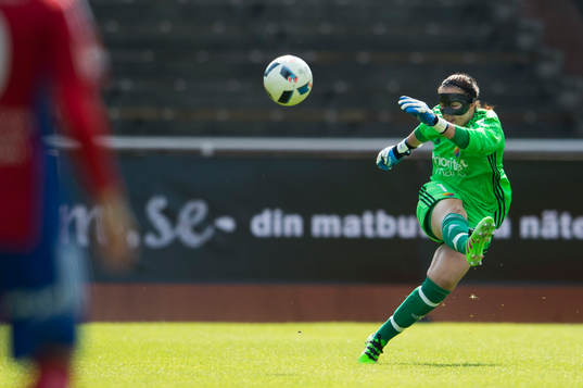 Djurgårdens målvakt Gudbjörg Gunnarsdottir