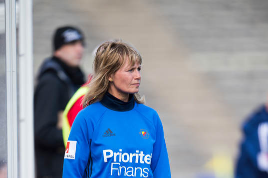 Djurgårdens tränare Yvonne Ekroth