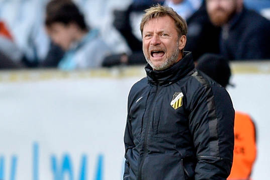 Häckens tränare Peter Gerhardsson