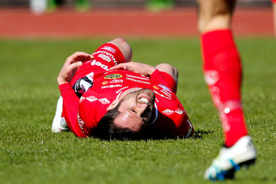Elfsborgs Emir Bajrami ligger skadad