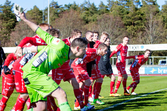 Elfsborgs spelare jublar