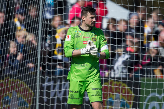 Elfsborgs målvakt Kevin Stuhr Ellegaard