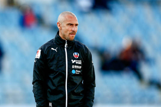 Helsingborgs manager Henrik Larsson