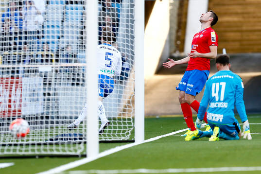 Norrköpings Christoffer Nyman jublar