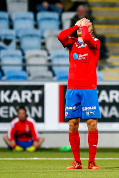 Helsingborgs Jordan Larsson deppar