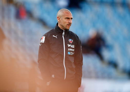 Helsingborgs tränare Henrik Larsson deppar