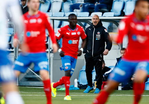 Helsingborgs tränare Henrik Larsson