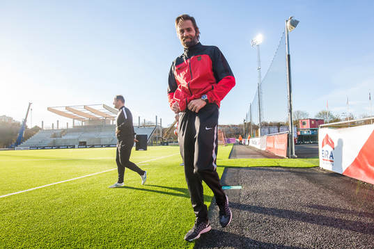 Brommapojkarnas tränare Olof Mellberg