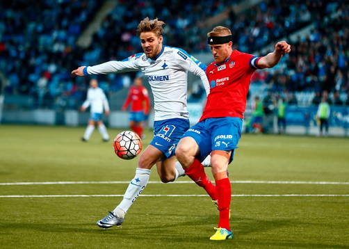 Norrköpings Christoffer Nyman och Helsingborgs Felix