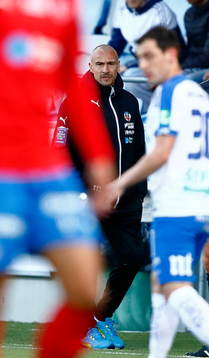 Helsingborgs tränare Henrik Larsson