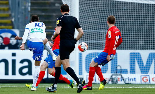 Norrköpings Emir Kujovic gör mål 2-0