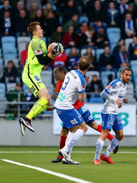Norrköpings målvakt Andreas Vaikla