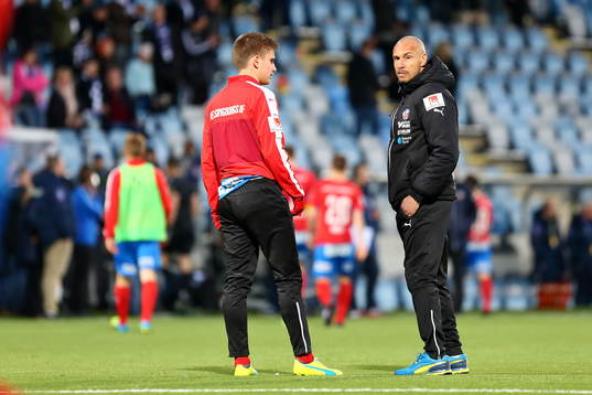 Helsingborgs tränare Henrik Larsson