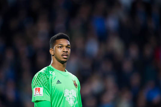 Östersunds målvakt Jamal Blackman