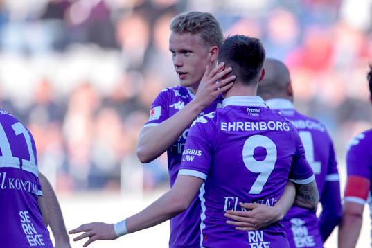 IFK Göteborgs Jakob Ankersen och Hjörtur Hermannsson