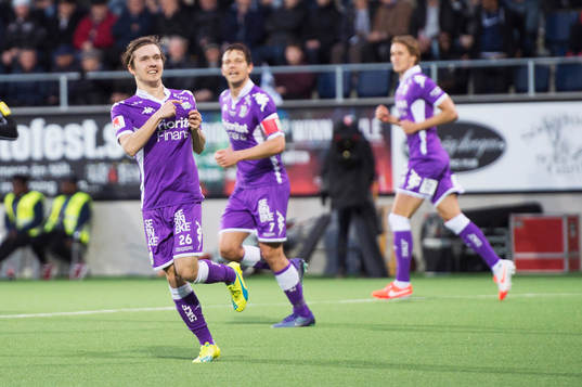 IFK Göteborgs Patrik Karlsson Lagemyr jublar