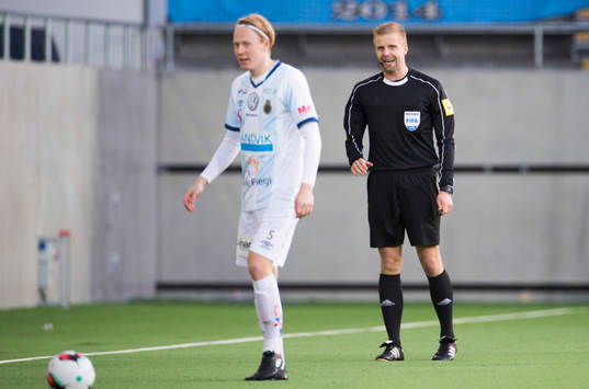 Domare Glenn Nyberg och Gefles Jacob Ericsson