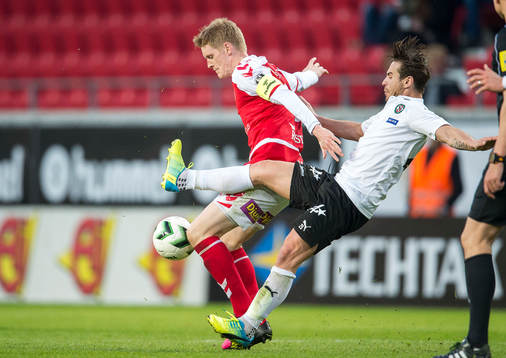 Kalmars Rasmus Elm och Örebros Nordin Gerzic