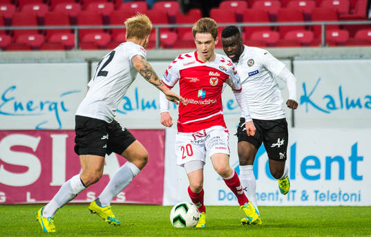 Kalmars Carl Johansson och Örebros Daniel Björnqvist och