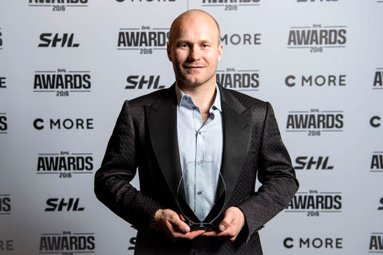 Patrick Thoresen, Årets Forward, fotograferas
