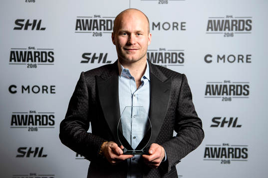 Patrick Thoresen, Årets MVP, fotograferas