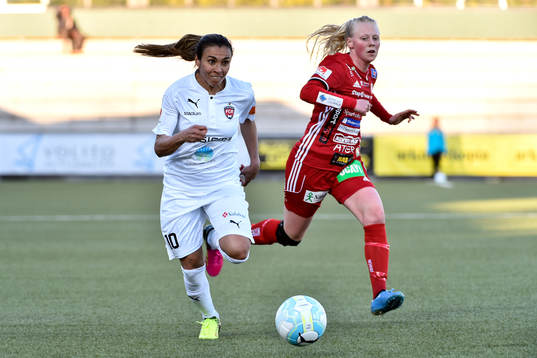 Rosengårds Marta Viera Da Silva och Piteås Elin Bragnum