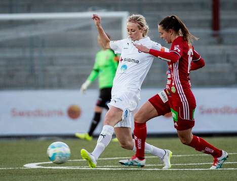 Rosengårds Amanda Ilstedt mot Piteås Felicia Karlsson