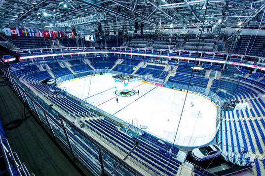 Översiktsbild över VTB Ice Palace