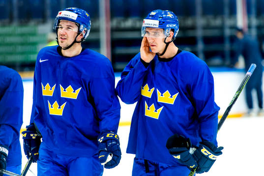Jimmie Ericsson och Mikael Backlund