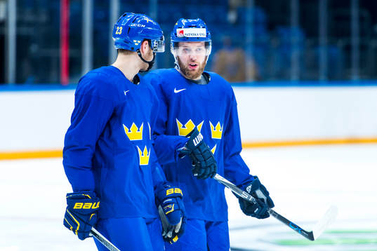 Linus Omark i samtal med Lucas Wallmark