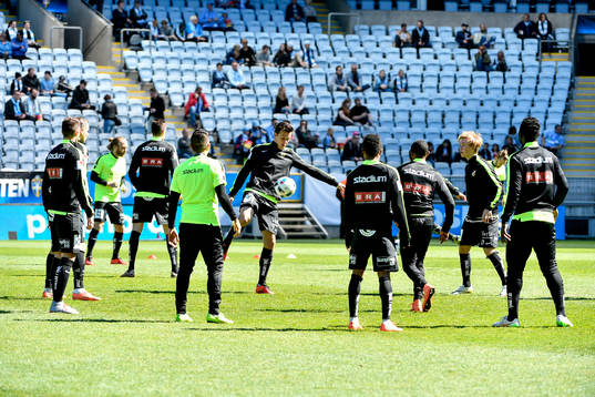Häcken värmer upp