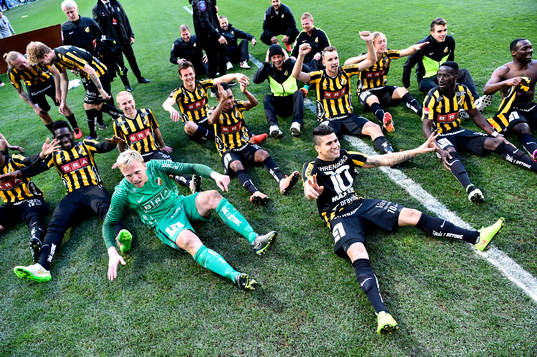 Häcken jublar