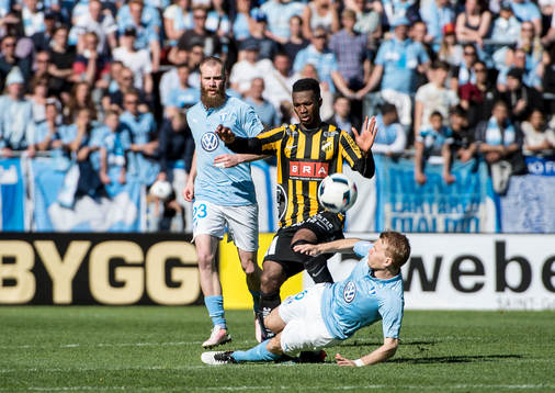 Hela situationen då Malmö FFs Oscar Lewicki får rött