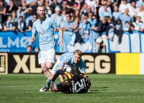 Hela situationen då Malmö FFs Oscar Lewicki får rött