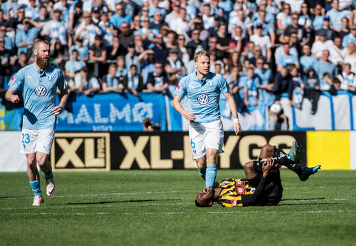 Hela situationen då Malmö FFs Oscar Lewicki får rött