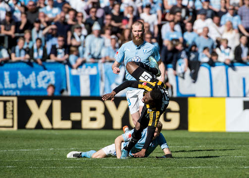 Hela situationen då Malmö FFs Oscar Lewicki får rött