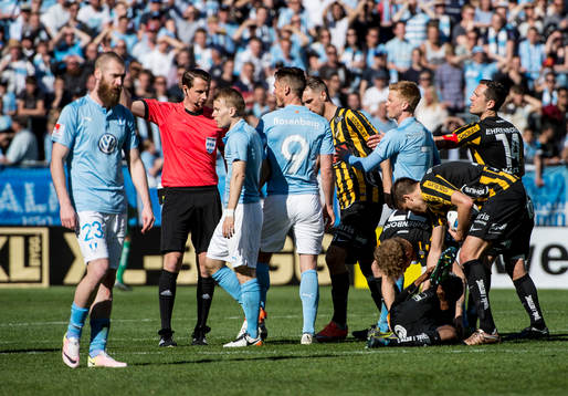 Hela situationen då Malmö FFs Oscar Lewicki får rött