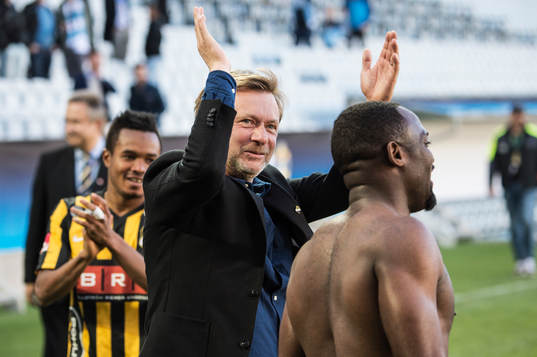 Häckens tränare Peter Gerhardsson