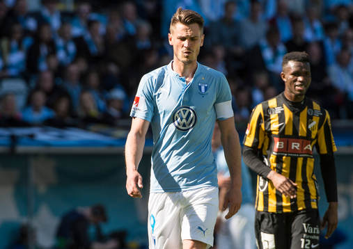 Malmö FFs Markus Rosenberg deppar