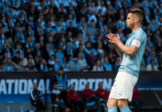 Malmö FFs Markus Rosenberg deppar