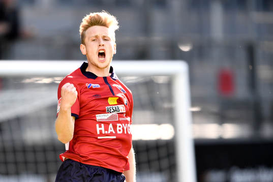 Örgrytes Sebastian Ohlsson jublar