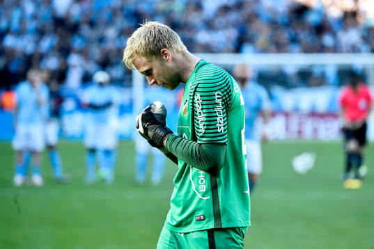 Häckens målvakt Peter Abrahamsson