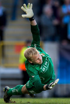 Häckens målvakt Peter Abrahamsson