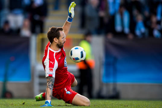 Malmö FFs målvakt Johan Wiland