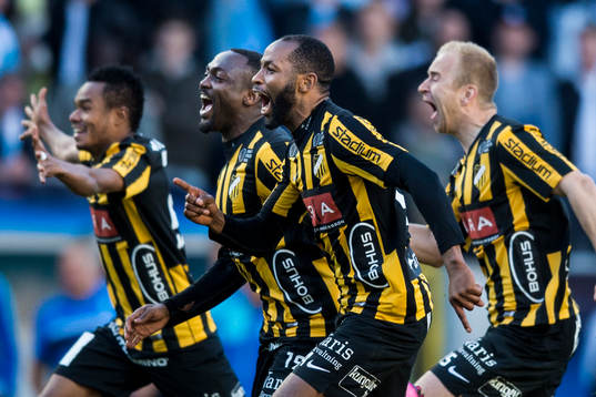 Häckens Nasiru Mohammed, John Owoeri, René Makondele och