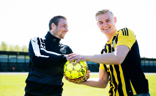 Mattias Andersson, Hässleholms IF, en av många gröna som