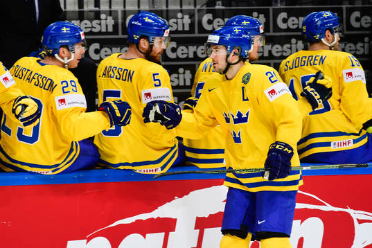 Sveriges Jimmie Ericsson jublar