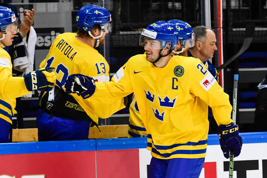 Sveriges  Jimmie Ericsson jublar